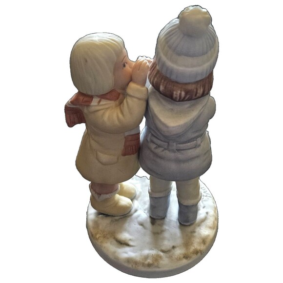 Adorable "DON'T TELL ANYONE" Frances Hook The Child's World Figurine - Picture 3 of 7